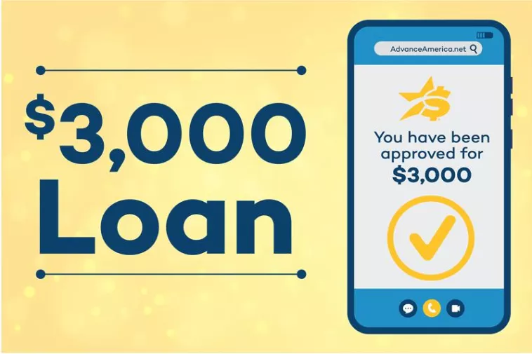 Where to Get a 3,000 Loan Quickly Advance America